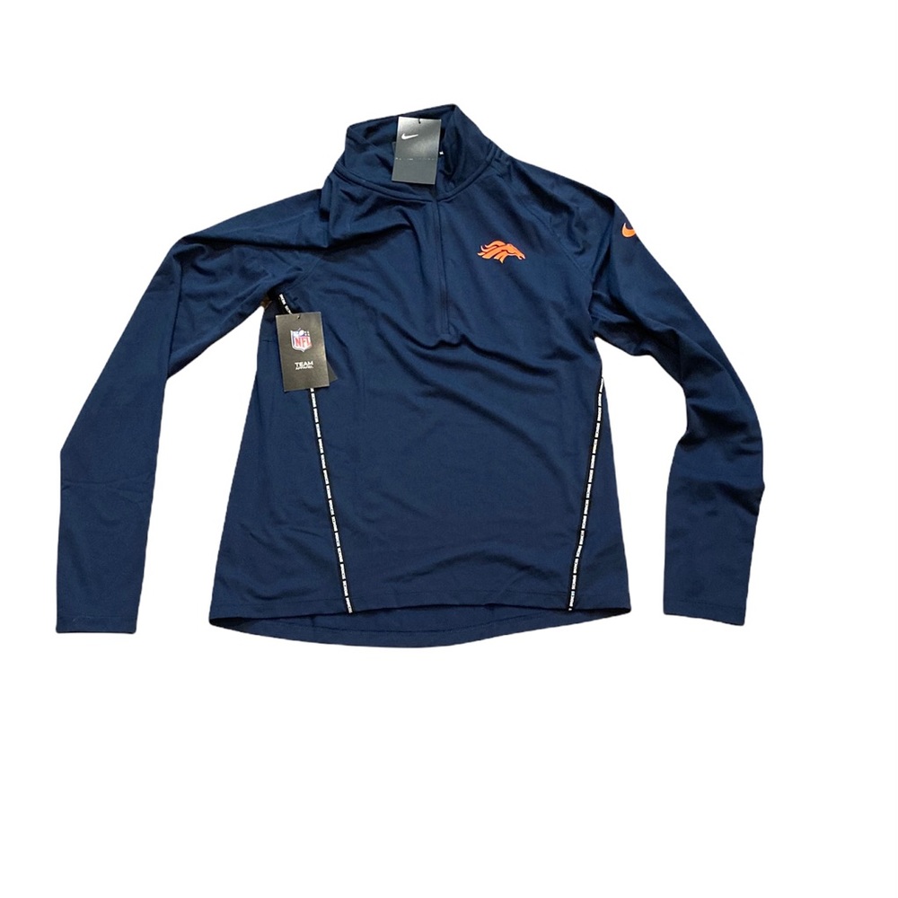 Denver Broncos Nike Women’s Core 1/2 Zip Pullover Jacket